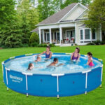 Круглий сімейний каркасний басейн Bestway 56706 (366х76 см)