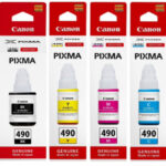 Чорнильний картридж Canon GI490 dufuge152425 чорний