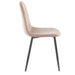 Крісло LEOBERT LUKX06 оксамитове бежеве - Зображення 2