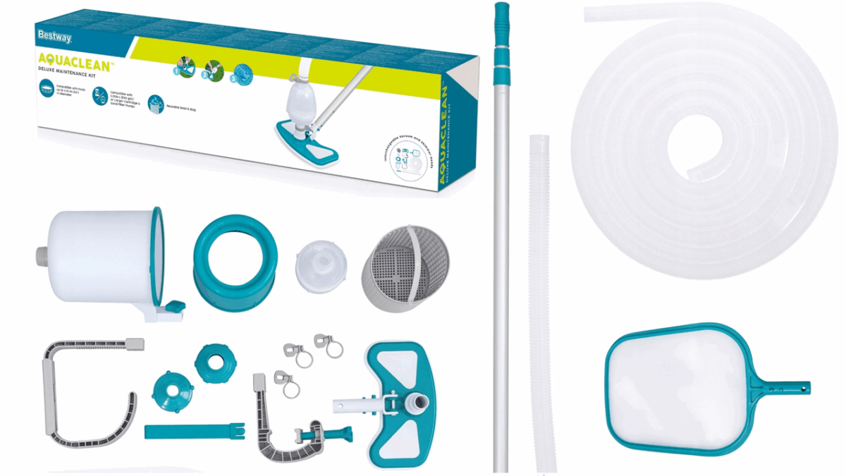 Пилосос для басейну Bestway 58237 1W ефективне очищення дна та стін басейну - Зображення 2