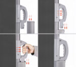 Розкладний тент markiz ModernHome 300х180 см бічна ролета параван для саду для тераси антрац 8989129819 - Зображення 6