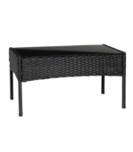 Комплект садових меблів Gordon з ротангу Чорний - Зображення 4