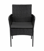 Комплект садових меблів Gordon з ротангу Чорний - Зображення 7