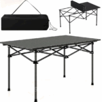 Стіл складний туристичний 96 X 55 СМ кемпінг ,подорож,відпустка - Зображення 2