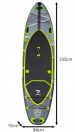 Дошка для SUP Trizand 335см 25260 з рюкзаком для гребків - Зображення 6