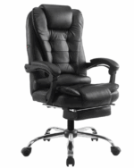 Офісне крісло Mercom SL-11 екошкіра чорне - Зображення 2