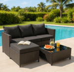 Садові меблі з ротанга, комплект VOLTA Brown - Зображення 3