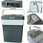 Портативний автомобільний холодильник Bauerkraft Г-451 USB для подорожей 29 л з функцією підігріву