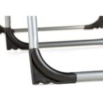 Шезлонг металевий чорний Outtec О-42045 для відпочинку на природі та в саду - Зображення 4