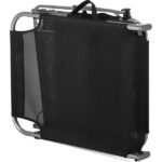 Шезлонг металевий чорний Outtec О-42330 надійність і комфорт у чорному дизайні - Зображення 4