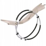 Шезлонг бежевий алюмінієвий Nuforma 04K KJL01AOBE - Зображення 3