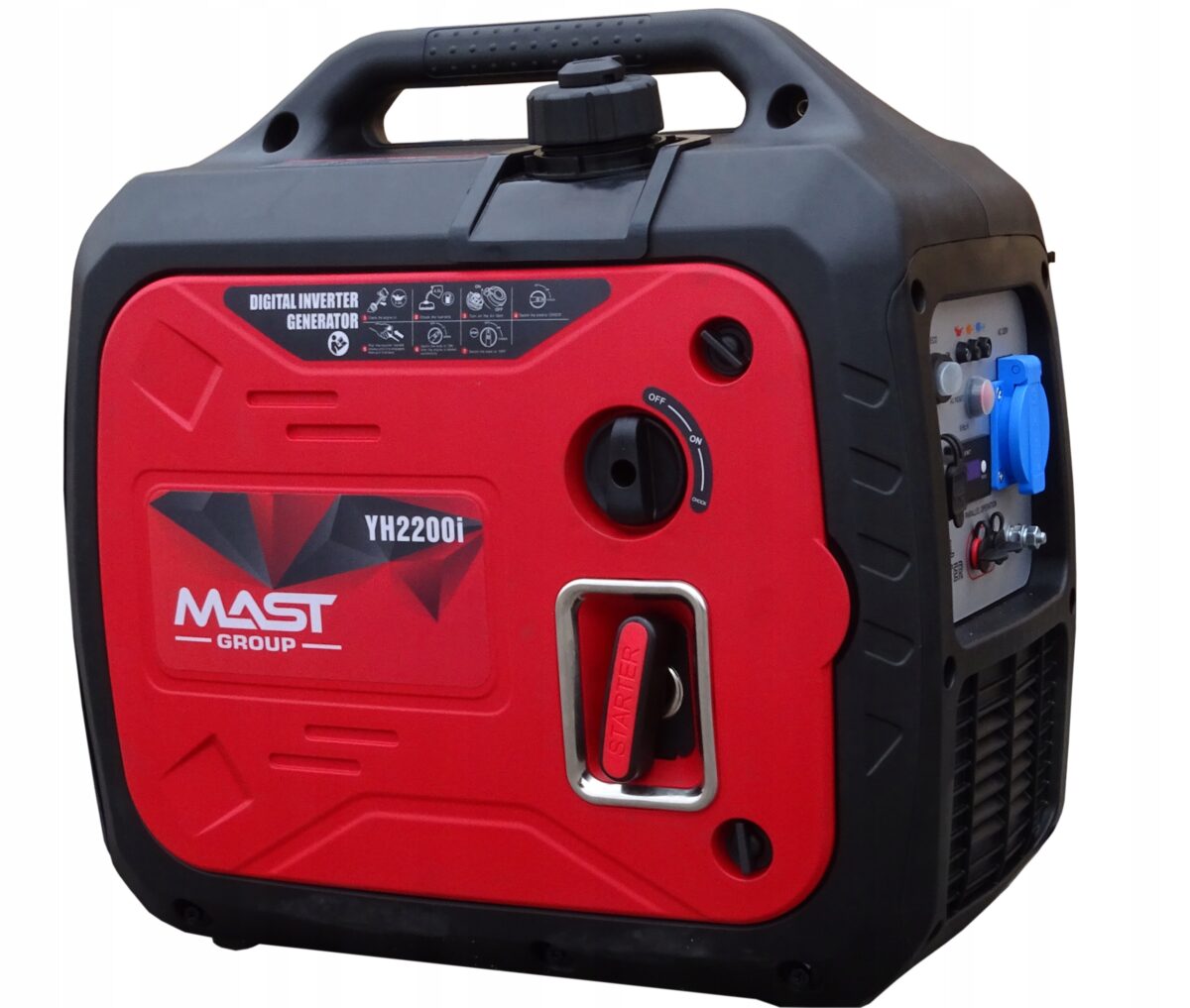 Інверторний Генератор MAST GROUP YH2200i - Компактний і Ефективний Джерело Енергії - Зображення 2