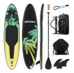 Надувна SUP дошка 2в1 Athler Miami 70 Yellow для веслування стоячи та сидячи