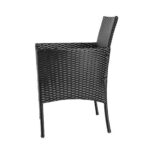 Комплект садових меблів RITA-BL з техноратангу VELACO чорний, 4 предм. - Зображення 2