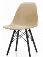 Скандинавське Крісло LUGANO IMPERIA BEIGE BLACK LEGS - Стильний і Комфортний Вибір для Вашого Інтер'єру - Зображення 2