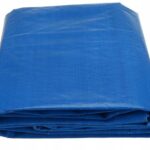 Тент Синій 4x5 м Водонепроникний на Люверсах WoffMann - Захист від Дощу та Сонця