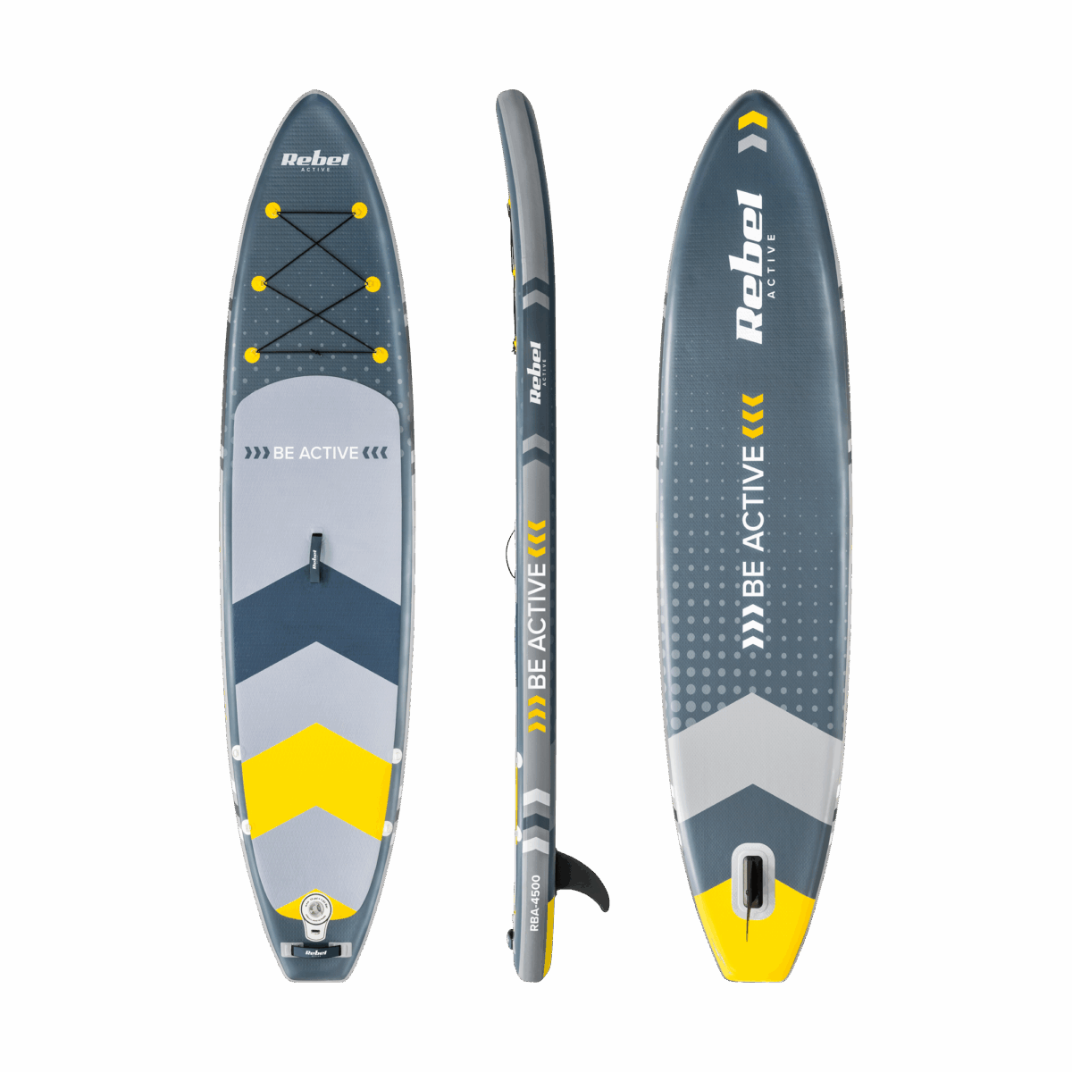 Надувна SUP-дошка REBEL ACTIVE RBA-4500 350 cm  для стабільного та комфортного катання - Зображення 2