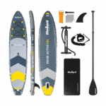 Надувна SUP-дошка REBEL ACTIVE RBA-4500 350 cm  для стабільного та комфортного катання