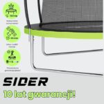 Батут з внутрішньою сіткою Sider 374 см  12FT(365-374 см) для активного відпочинку - Зображення 4