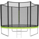 Батут з зовнішньою сіткою Sider 312 см FT 10 (304-312 см) безпека та радість для дітей