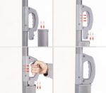 Розкладний тент 300х180 см AW-011A BEIGE 3X1.8M MultiGarden бічна ролета параван для саду для тераси бежевого кольору - Зображення 4