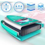 SUP дошка FLAMI 320CM Thunder стійке надувне крісло. весло. насос. - Зображення 3