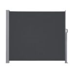 Тент KX3218 LUARO бічний Терасовий Рулонний 1,6м х 3м Параван Сірий + Монтажні болти - Зображення 2