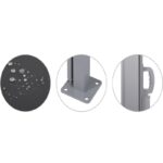 Тент KX3218 LUARO бічний Терасовий Рулонний 1,6м х 3м Параван Сірий + Монтажні болти - Зображення 3