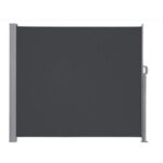 Тент KX3218 LUARO бічний Терасовий Рулонний 1,6м х 3м Параван Сірий + Монтажні болти - Зображення 5