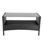 Комплект садових меблів RITA-BL з техноратангу VELACO чорний, 4 предм. - Зображення 7