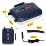 Електричний насос для SUP-дошки TSUNAMI CAR DAP-01 зі змінними наконечниками - Зображення 3