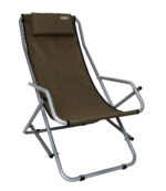 Крісло-шезлонг для риболовлі кемпінгу і туризму Novator SH-7 Brown - Зображення 6