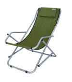 Крісло-шезлонг Novator SH-7 Green для риболовлі кемпінгу і туризму - Зображення 2