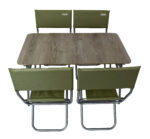 Складний комплект меблів Novator SET-5 для кемпінгу туризму та риболовлі 100см х 60см - Зображення 6