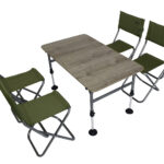 Складний комплект меблів Novator SET-2 для риболовлі кемпінгу і туризму 100см х 60см