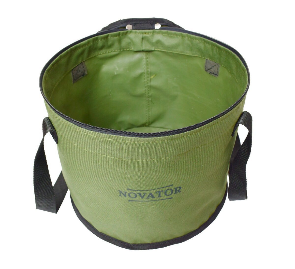 Відро для прикормки з кришкою для риболовлі Novator VD-2 (30x23 см) - Зображення 5