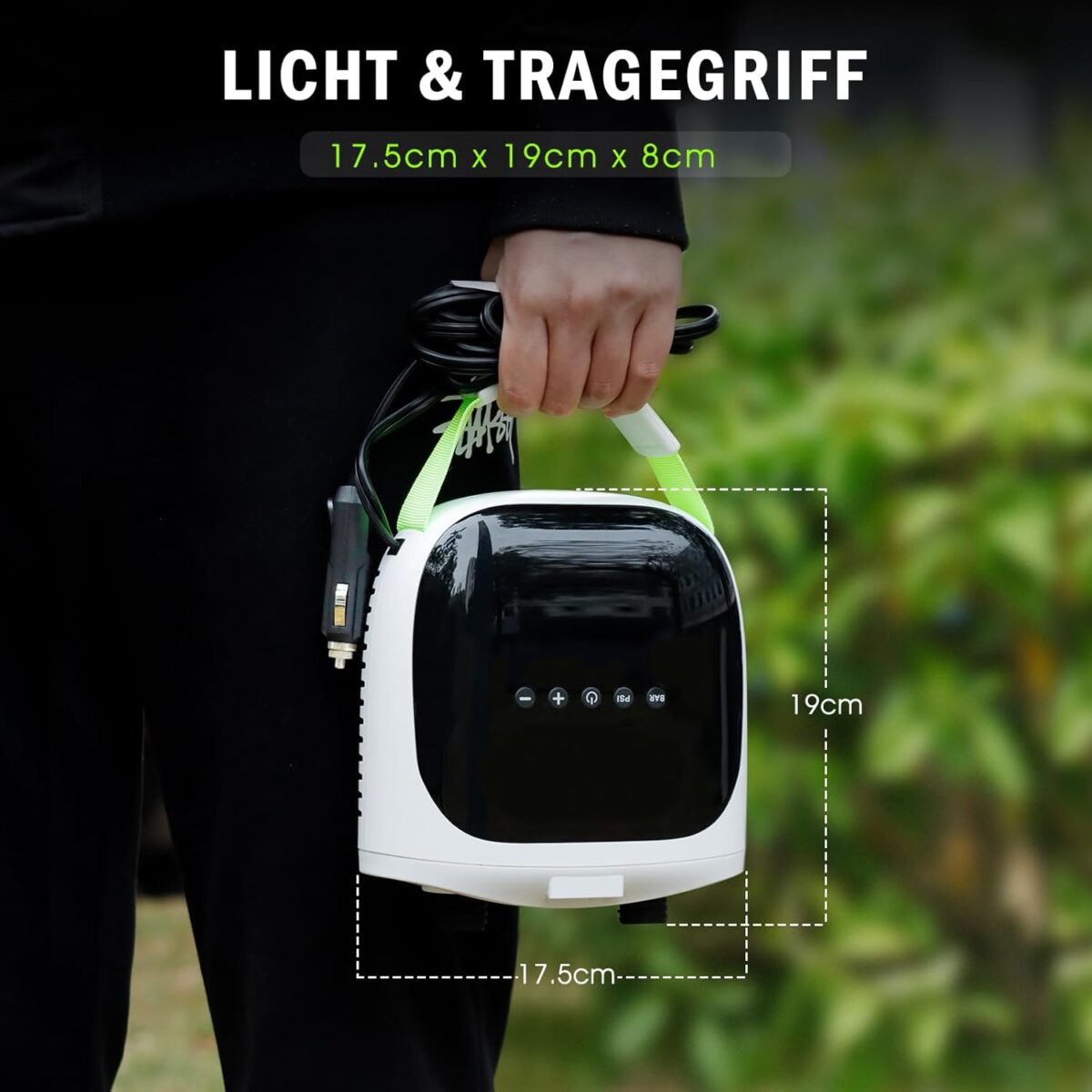 Електричний насос для SUP-дошки Kormoran PRO 20PSI 2in1 737 (23500) - Зображення 2