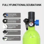 Балон для дайвінгу LOONGYU S400PLUS 1л - Зображення 5