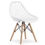 Ажурне крісло MODERN OSLO DSW Біле 3559