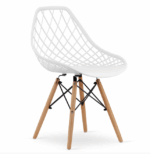 Ажурне крісло MODERN OSLO DSW Біле 3559