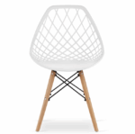 Ажурне крісло MODERN OSLO DSW Біле 3559 - Зображення 2