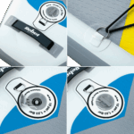 Надувна SUP-дошка Rebel для плавання, RBA-4500-WH 350 см - Зображення 9