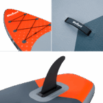 Надувна дошка Rebel SUP з сидінням для плавання, RBA-4501-OR 350 см - Зображення 11