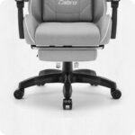 Ігрове крісло Cabro C501 сіро-біле тканина - Зображення 9