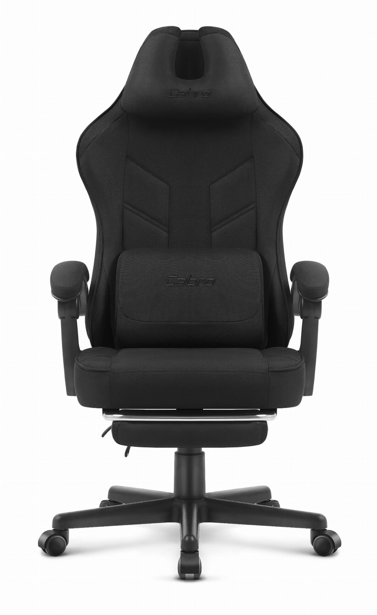 Ігрове крісло Cabro C504 чорне-тканина - Зображення 2