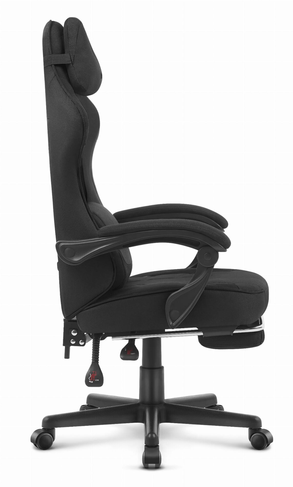 Ігрове крісло Cabro C504 чорне-тканина - Зображення 3