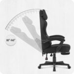 Ігрове крісло Cabro C504 чорне-тканина - Зображення 9