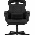 Ігрове крісло Sense7 Knight, чорна тканина