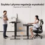 Геймерський стіл SENSE7 Nojo LIGHT 120 см x 60 см ( Black ) - Зображення 3