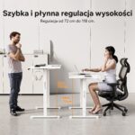 Геймерський стіл SENSE7 Nojo LIGHT 120 см x 60 см ( White ) - Зображення 3
